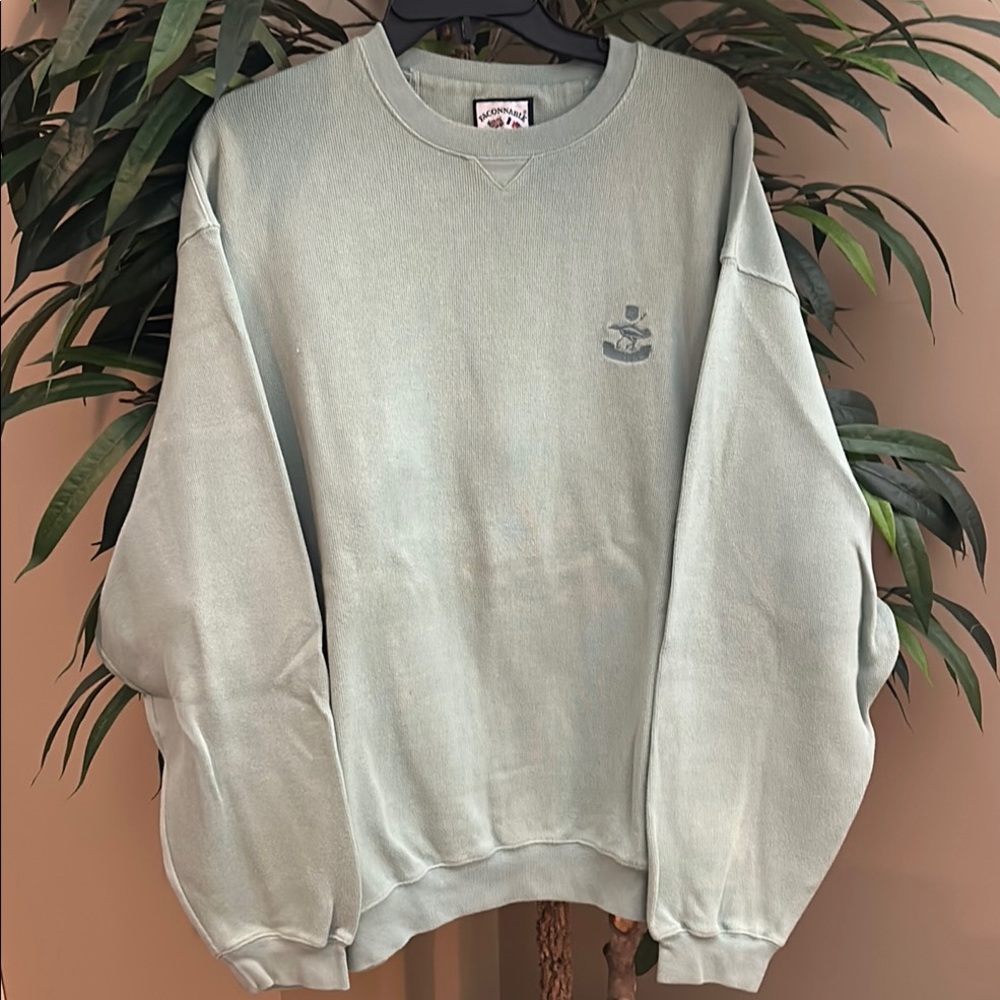Men's Green Crewneck Sweater